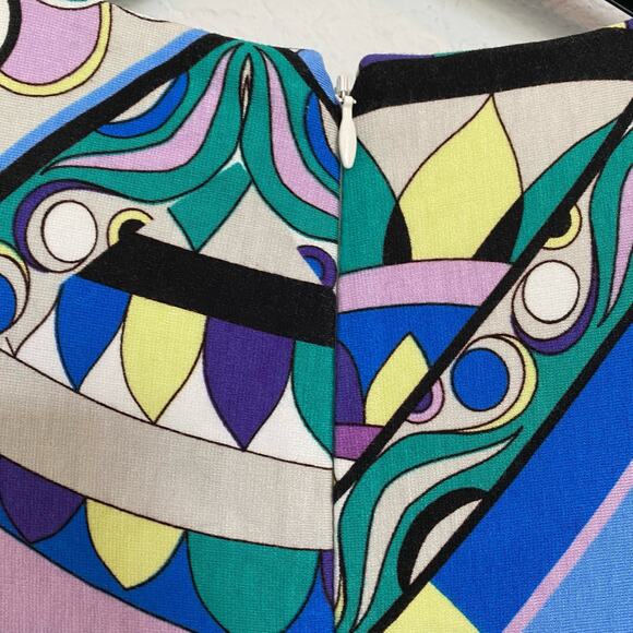 Chico’s Art Deco Ponte Dress 0.5 Small - Picture 6 of 7